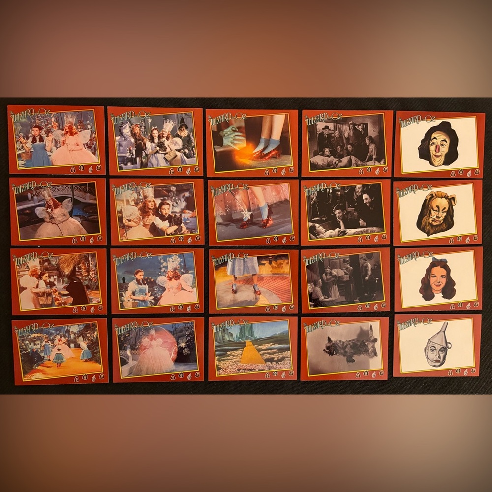 Vintage Wizard of Oz Collectible Card Bundle #2